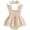 Beige, variant on New Born Clothes Baby Girl Clothes Infant Romper Floral Suspender Dress Ruffle Sleeve Bodysuit Outfit Jumpsuit Headband Spring Summer 0 3 6 9 12 18 24 Months (Beige,0-3 Months)