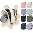 thumbnail image 1 of CNKOO Sac à Dos d'Ordinateur Extra Grand pour Collège et École pour Femmes, Grand Sac à Dos de Voyage Imperméable, Sac à Dos de Randonnée, Sac à Dos USB, Sac de Rangement Élégant, 1 of 2