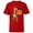 Red, variant on Percy Jackson and Pegasus Greek Vase Style - Short Sleeve T-Shirt for Kids - Customized-Navy