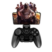 IPEGA Black King Kong Bluetooth Game Controller - Direct-Connect for Android/iOS Mobile Games, Plug-and-Play Ergonomic Gaming Pad for Competitive Play