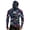Blue, variant on Sun Hoodie for Men with Thumbholes Long Sleeve Skull Hooded Tee Lightweight Tops with Hood for Outdoor Hiking, Swimming and Running