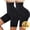 2 Pack Black, variant on Womens High Waist Body Shaper Tummy Control Short Pants Thigh Slimmer XS-XXL