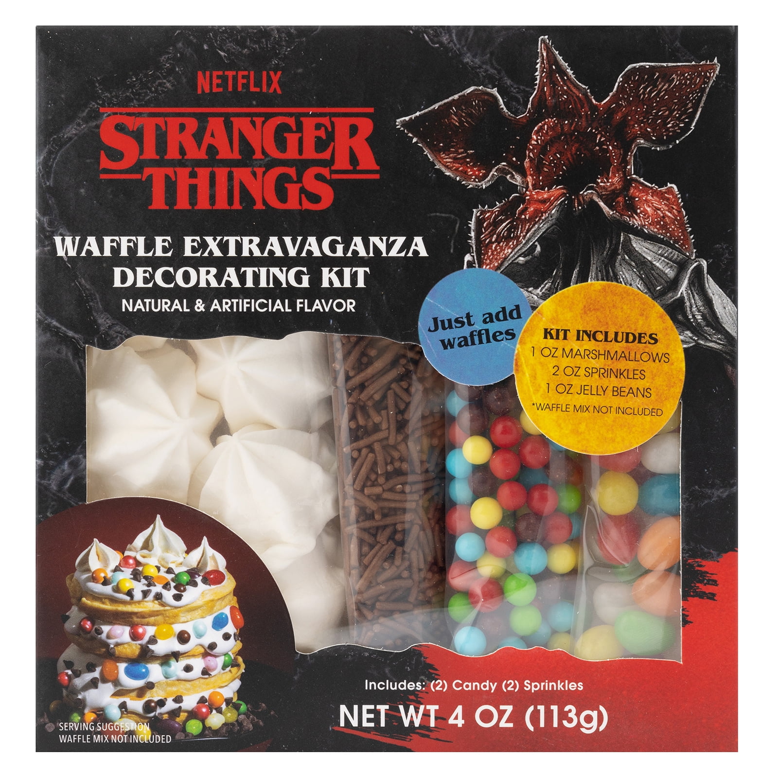 Stranger Things Waffle Extravaganza Decorating Kit Baking Mix