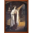 thumbnail image 2 of CloseUp of a Mural of St Therese of Lisieux, Religion Framed Art Print Wall Art Sold by Art.Com, 2 of 5