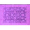 thumbnail image 1 of Ahgly Company Indoor Rectangle Oriental Purple Traditional Area Rugs, 2' x 4', 1 of 4
