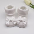 thumbnail image 4 of Baby Princess Sock Head Band 2pcs Set, Bow Tie Socks Fashion Headband Baby Fashion Socks Baby Cute Socks Fashion Princess Socks Band Set, 0-12M, 4 of 5
