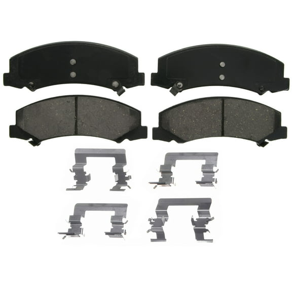 Wagner QuickStop ZD1159 Ceramic Disc Brake Pad Set Fits select: 2006-2007,2010-2012 CHEVROLET IMPALA