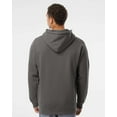 thumbnail image 3 of Independent Trading Co. Heavyweight Hooded Sweatshirt, XL, Charcoal, 3 of 5