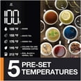 thumbnail image 4 of KRUPS BW801852 Smart Temp Digital Kettle Full Stainless Interior and Safety Off, 1.7-Liter, Black, 4 of 7