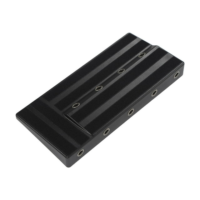 Guitar Effect Pedal Board, Space Saving Beautiful Appearance Engineering Plastic Guitar Effect Pedalboard Sturdy for School