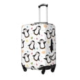 thumbnail image 2 of Haiem Colorful Hearts Penguin Luggage Cover Printed Suitcase Covers for Luggage Elastic Washable Suitcase Protector Fits 18-32 Inch Luggage-Large, 2 of 8