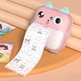 thumbnail image 3 of Cámara portátil para niños con impresión térmica instantánea, pantalla de 2,4 pulgadas, cámara digital, foto, selfie, vídeo HD, impresión térmica sin tinta con tarjeta de memoria de 32 GB, 3 rollos de, 3 of 8