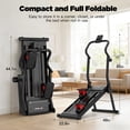 thumbnail image 3 of Magnetic Stair Stepper with 8-Level Adjustable Resistance, 350lbs New Version Foldable Stairmaster Machine for Home Gym Workout, Cardio Stair Climber with Low Noise, 12"Extra-Long Pedals, 3 of 11