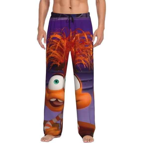 Saiise inside out 2 Print Mens Pajama Pants for Men,Mens Lounge Pants,Funny Gifts for Men,Men's Pajama Bottoms