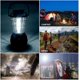 thumbnail image 4 of Linternas de camping Lámpara solar LED Manivela Dinamo Impermeable Luz de emergencia portátil Negro, 4 of 4