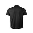 thumbnail image 4 of LTTVQM Men's Polo Shirts Short Sleeve 2026 Summer Loose Fit Casual Work Golf Shirts Lightweight Collared T-Shirts with Pocket Black L, 4 of 5