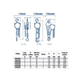 thumbnail image 2 of Polipasto Industrial Surtek 2ton Cadena 3m Acero Forjado POLAC3A, 2 of 3