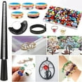 thumbnail image 1 of POINTERTECK Ring Making Kit  Ring Size Measuring Tools with Ring Mandrel  Ring Sizer Gauge  Finger Size Gauge  Jewelry Wire and Crystal Stone Beads for Jewelry Making, 1 of 8