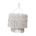 thumbnail image 4 of EHJRE Boho Lamp Shade Ceiling Decor Macrame Lamp Shade for Wedding Office Bathroom, 4 of 8