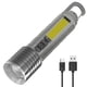 thumbnail image 1 of COB Mini Linterna Tipo-C USB Recargable 1500mAh IPX4 Impermeable (S30A COB), 1 of 5
