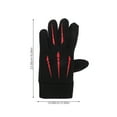 thumbnail image 2 of unbranded 2 Pares Guantes De Para Motocicleta Toque Táctil Y Protección Total En Dedo, 2 of 8