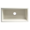thumbnail image 3 of ALFI brand AB3318HS-B Biscuit 33" x 18" Reversible Fluted / Smooth Fireclay Farm Sink, 3 of 4