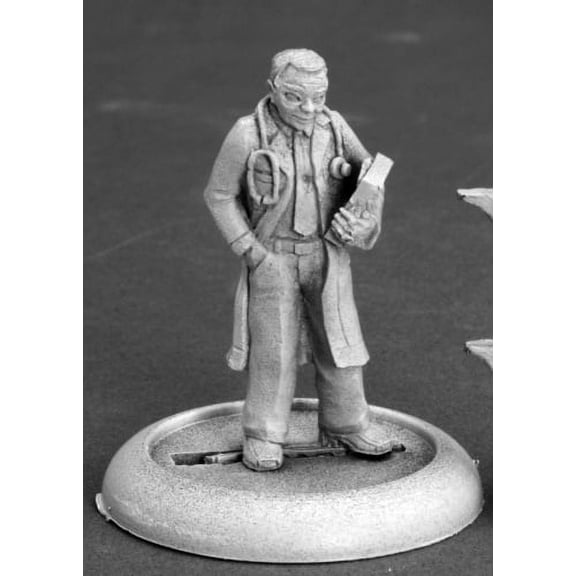 Chrono: Dr. Thomas Welby, by Reaper Miniatures, PartNo 50257, Miniatures. Single