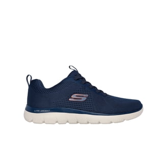 Skechers Mens Track Moulton Navy Blue Memory Foam Washable Sneakers Size 11.5 Skechers men main image 3