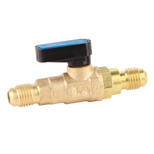 Refrigerant Valve,1/4SAE Air Conditioning Refrigerator Air Conditioning Tools Air Conditioning Charging Valve Remarkable Clarity