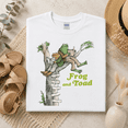 thumbnail image 2 of Frog Toad White Cottagecore Graphic T-Shirt, 2 of 6