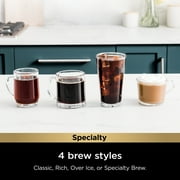 Ninja Pods & Grounds Specialty Single-Serve Coffee Maker, K-Cup Pod Compatible, 4 Brew Styles, PB050, Gray