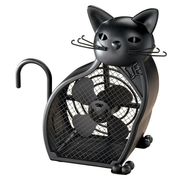 Black cat fan