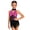 Hot Pink, variant on Kids Girls Samba Rumba Jazz Cha Cha Latin Dancewear Leotard Ballroom Tassel Dresses Light Blue 6