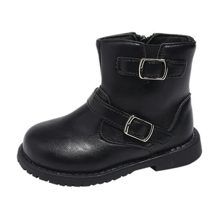 

Huesdet Toddler/Little Kid Girl s Sofia Sweet Short Ankle Boots Bowknot Side Zipper Dress Booties(Black 5-5.5 Years)