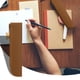thumbnail image 1 of Xihbxyly Funda Elástica para Bolígrafo, de Cuero Marrón, Suave Pero Resistente, con Cierre de Cremallera para Un Almacenamiento Seguro, Organizador de Material de Oficina, Versátil para La Escuela o, 1 of 7
