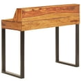 thumbnail image 2 of vidaXL Desk 43.3"x19.7"x37" Solid Sheesham Wood and Steel, 247964, 2 of 11