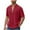 Red, variant on T-Shirts for Man Plus Size Short Sleeve V-Neck Lightweight Tops & Blouses Summer Casual Loose Fitness Pullover T-Shirt Gifts for Men KhakiXXL