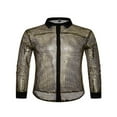 thumbnail image 3 of Chemise à Sequins pour Hommes Manches Longues Col Rabattu Chemises à Pois, 3 of 6