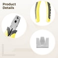 thumbnail image 3 of 1200 PCS Wire Cage Clips with Pliers Set, Heavy-Duty Fence Ring Pliers Tool Kit for Animal Cage Assembly, Universal C-Clip Installation Tool for Chicken Coop, Rabbit Hutch, Bird Cage, Poultry Fencing, 3 of 4