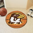 thumbnail image 2 of Fan Mats NCAA Collegiate Round Basketball Rug - 2.25 diam. ft., 2 of 2