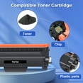 thumbnail image 5 of Finepix Ink TN730 Toner Cartridge Compatible for Brother TN-730 TN-760 TN760 for DCP-L2550DW MFC-L2710DW MFC-L2750DW HL-L2395DW HL-L2350DW HL-L2390DW HL-L2370DW Printer (Black, 4-Pack), 5 of 7