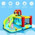 thumbnail image 2 of Costway Inflatable Kids Water Slide Jumper Bounce House Splash Water Pool with 550W Blower, 2 of 10