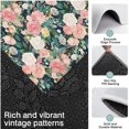 thumbnail image 3 of Pioneer Flower Floral Print Pattern Kitchen Rugs Sets Of 3,Kitchen Runner Rugs Non Skid Washable,Decorative Kitchen Floor Mats for Kitchen,Sink,Laundry,17"x30"+ 17"x47" + 17"x59", 3 of 6
