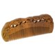thumbnail image 2 of Wood Hair Comb Tool Suitable For Home Use 1Pc Coffee Color Designed For Efficient Hair Detangling And Scalp Stimulation, 2 of 5