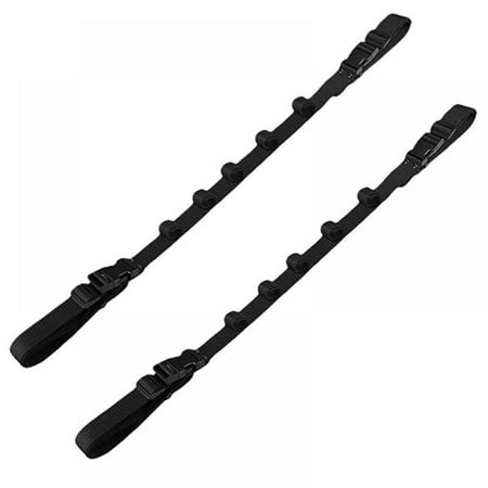 

Taykoo 2 PCS VRC Vehicle Fishing Rod Supporter Car Fishing Rod Holder Belt with Suspenders Wrap Carrier Storage Rack