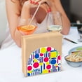 thumbnail image 3 of Yayeee Napkin Holder for Table Kitchen Paper Tissue Organization, Red Retro Shapes, 3 of 8