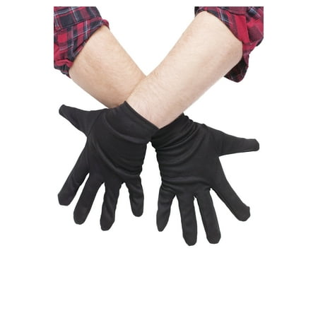 Plus Size Black Gloves
