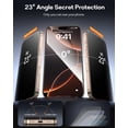 thumbnail image 3 of Protector de pantalla de privacidad FUNCAT GLOBAL para iPhone 15 Pro Max, 3 of 9