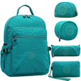 thumbnail image 2 of Women Original Backpacks Girls Multifunction School Waterproof Bag Mochila Escolar Mujer Travel Large Capacity Rucksac 5pcs and monkey, 2 of 6