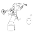 thumbnail image 3 of Pistola Para Pintar Paint Fast 4x4 Paint Blast  Q1P-WYT24-800, 3 of 4
